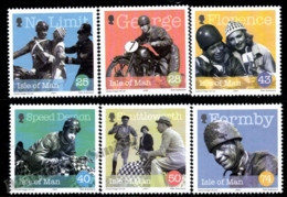 Isle Of Man 2004 Yvert 1161-1166, Cinema. No Limit By George Formby. Tourist Trophy Film - MNH - Man (Insel)