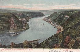 268888Der Rhein Bei St Goarshausen U. St Goar 1905. - St. Goar