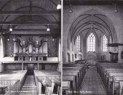 270322Beilen, Ned. Herv. Kerk (2 FOTO KAARTEN)(zie Hoeken) - Otros & Sin Clasificación