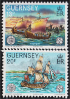 Guernsey 248/49 1982 Europa Hechos Históricos MNH - Guernesey