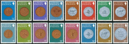 FAU5/S Guernesey  Nº 168/83   1979   Serie Monedas De 1830 A1977 Lujo - Guernesey