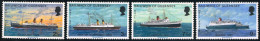 BA1/S Guernesey  Nº 70/73  1973  Cruceros Postales Lujo - Guernsey