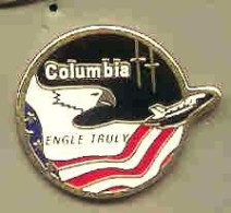 @@ Espace Fusée Navette Satellite Aigle USA COLUMBIA Engle  Truly  (2.2x2.4) @@fnm39 - Spazio