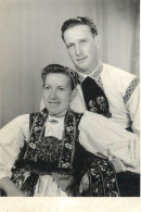 European Folk Types Couple Costumes Photo - Europa