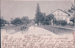 Pompaples VD, Entrée Du Village (16.8.1902) - Pompaples