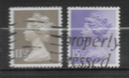 GRANDE  BRETAGNE " N°    966/968 "   ELISABETH '' - Used Stamps