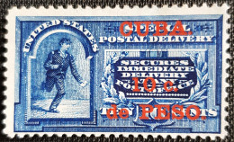 Cuba  1899  Timbre Express - émission De La République Sous Le Régime US  Y&T N° 1 Neuf - Express Delivery Stamps