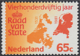 Holanda 1158 450º Aniversario De La Creación Del Consejo De Estado MNH - Altri & Non Classificati