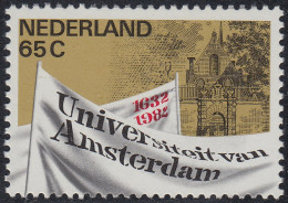 Holanda 1171 1982 350 Aniversario De La Creación  De La Universidad De Amsterd - Autres & Non Classés
