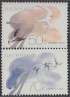 Holanda 1179/80 1982 El Mar De Wadden Aves De La Region MNH - Other & Unclassified