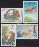 Holanda 1141/44 1980 El Niño Y Sus Libros MNH - Autres & Non Classés