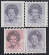 Holanda 1168abc/70a 1981/86 Reina Beatriz MNH - Altri & Non Classificati