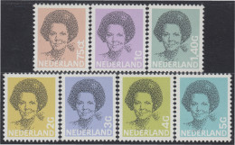 Holanda 1181/87 1982 Reina Beatriz MNH - Autres & Non Classés