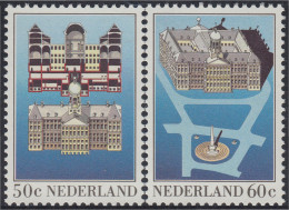 Holanda 1191/92 1982 Palacio Real De Dam MNH - Andere & Zonder Classificatie