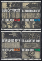 Holanda 1240/43 1985 Resistencia Y Liberación MNH - Autres & Non Classés