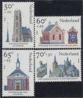 Holanda 1236/39 1985 Arquitectura Sacra MNH - Andere & Zonder Classificatie