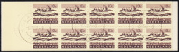 Holanda 761Aa 1962/63 Obras Del Delta Barco Ship Usados En Carnet - Autres & Non Classés