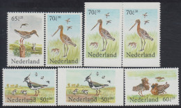 Holanda 1216/19b 1984 Aves De Los Prados MNH - Andere & Zonder Classificatie