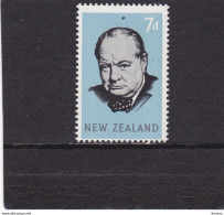 NOUVELLE ZELANDE 1965 CHURCHILL Yvert 428; Michel 440 NEUF** MNH - Unused Stamps