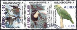 Honduras A- 713/15 1987 Fauna Pájaros Birds Usados - Honduras