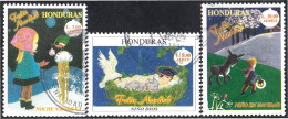 Honduras A- 965/67 1998 Navidad Christmas Usados - Honduras