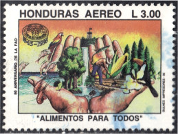 Honduras A- 859AH 1995 50 Aniversario De La FAO Alimentos Para Todos Usados - Honduras