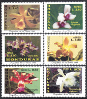 Honduras A- 1121/26 2002 Orquídeas Flores Flowers MNH - Honduras