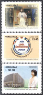 Honduras A- 1210/12 2005 75º Aniversario De Las Relaciones Diplomáticas Hondur - Honduras