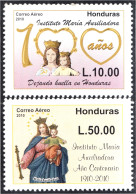 Honduras A- 1349/50 2010 10 Años María Auxiliadora MNH - Honduras