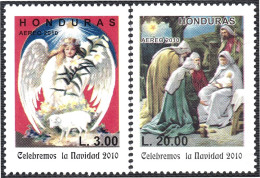 Honduras A- 1351/52 2010 Navidad Christmas MNH - Honduras