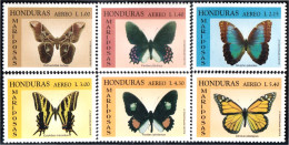 Honduras A- 881/86 1997 Mariposas Butterflies MNH - Honduras