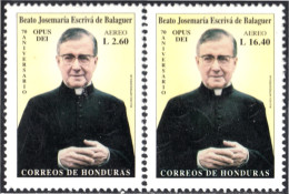 Honduras A- 998/99 1999 Beato José María Escrivá De Balaguer MNH - Honduras