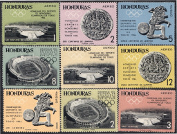 Honduras A- 312/20 1964 Juegos Olímpicos Olimpiadas De Tokio 1964 MNH - Honduras