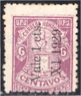 Honduras 208 1929 Busto De D. Herrerra Sin Goma - Honduras