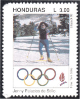 Honduras 280a 1992 Juegos Olímpicos De Invierno Albertville Jenny Palacios De  - Honduras