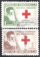 Honduras 4/5 1965 Beneficencia Cruz Roja Hondureña Jean Henry Dunant Beneficen - Honduras