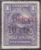 Honduras Servicio 45 1914/16 Paisaje Hondureño Usados - Honduras