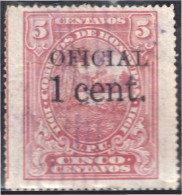 Honduras Servicio 43 1914/16 Paisaje Hondureño Usados - Honduras