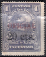 Honduras Servicio 46 1914/16 Paisaje Hondureño Usados - Honduras