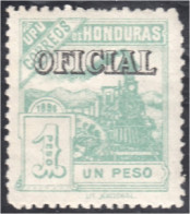 Honduras Servicio 27 1898 Tren Train MH - Honduras