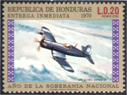 Honduras Express 1 1970 Año De La Soberanía Nacional Avión Plane MNH - Honduras