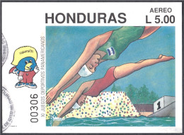 Honduras HB 45 1991 XI Juegos Deportivos Panamericanos Cuba Usados - Honduras