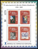 Honduras HB 79 2005 75 Aniversario De La Revista Médica Hondureña MNH - Honduras