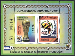 Honduras HB 90 2010 Copa Mundial Sudáfrica 2010 MNH - Honduras