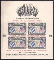 Honduras HB 2  1946 Victoria De Las Naciones Unidas L Aniversario De La Fundac - Honduras