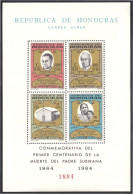 Honduras HB 9 1965 Conmemorativo Al Centenario De La Muerte Del Padre Subirana - Honduras