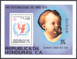 Honduras HB 29 1980 Unicef Albrecht Dürer Año Internacional Del Niño MNH - Honduras