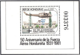 Honduras HB 32 1982 50 Aniversario De La Fuerza Aérea Hondureña MNH - Honduras