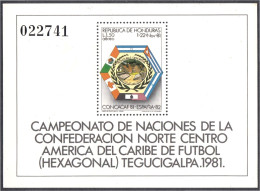 Honduras HB 31 1981 Campeonato De Naciones De La Federación Norte Centro Améri - Honduras