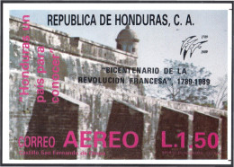 Honduras HB 40 1989 Castillo San Fernando De Omoa MNH - Honduras